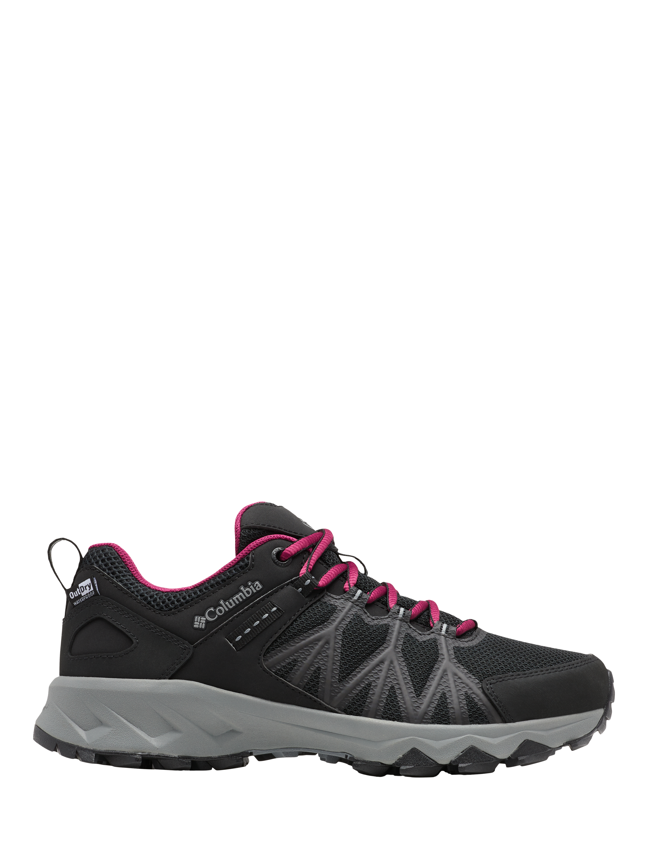 Columbia Peak Freak Waterproof Hiking Shoes, Black/Ti Grey