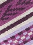 SmartWool Everyday Cosy Cabin Games Crew Sock, Meadow Mauve