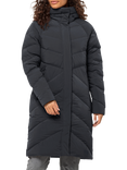 Jack Wolfskin Marienplatz Down Insulated Hooded Puffer Coat, Phantom