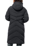 Jack Wolfskin Marienplatz Down Insulated Hooded Puffer Coat, Phantom