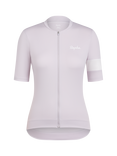 Rapha Women's Core Cycling Jersey, Pale Lilac/White