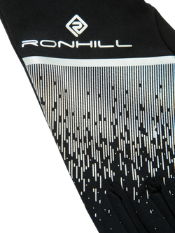 Ronhill Reflective Thermal Gloves, Black/Reflect - view 2, Black/Reflect