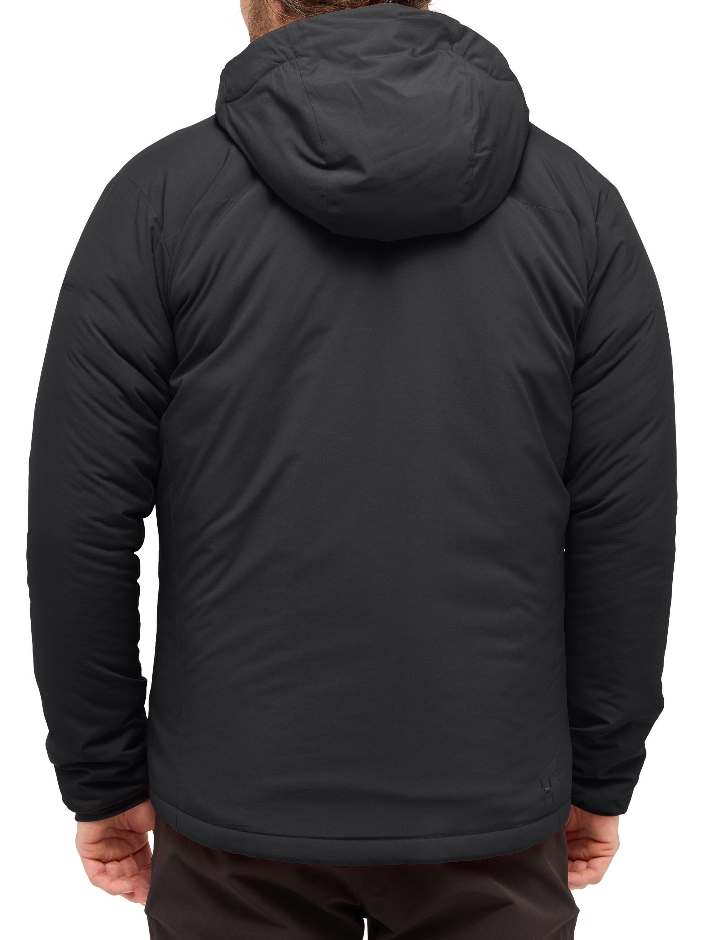 Haglöfs Men's Mimic Alert Hooded Jacket, True Black