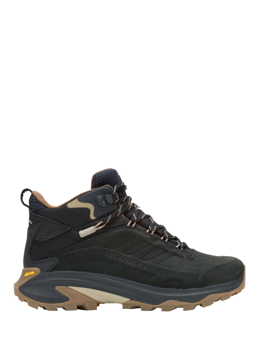 Black merrell boots best sale