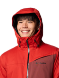 Columbia Iceberg Point II Waterproof Ski Jacket, Spice, Sail Red