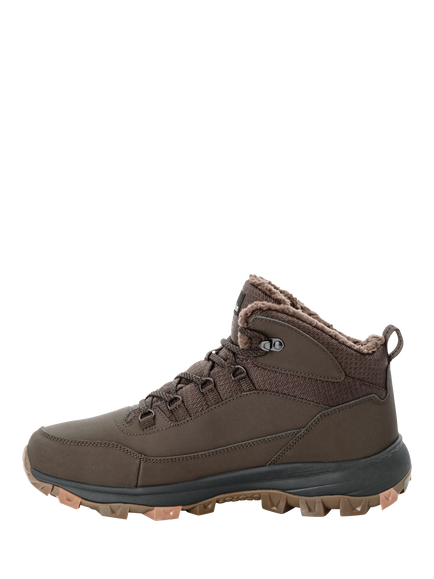 Jack Wolfskin Everquest Texapore Mid Walking Boots, Cold Coffee - view 2, Cold Coffee