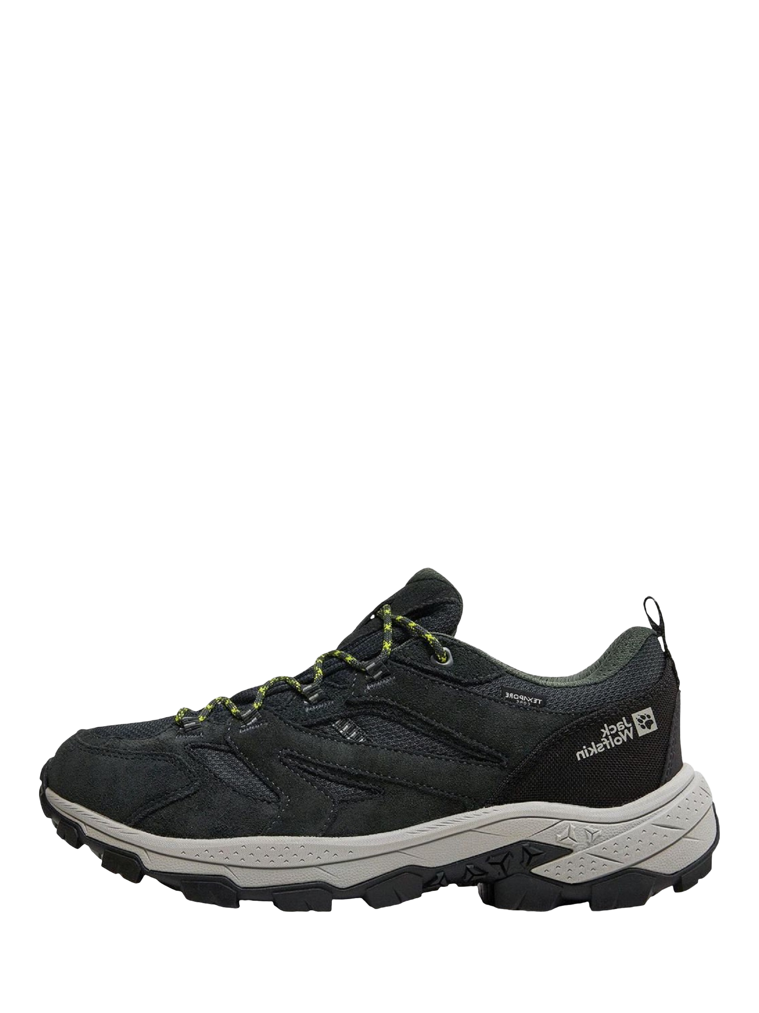 Product image 2 of 2, which shows Jack Wolfskin Men's Vojo Tour Texapore Sports Trainers, Black Forest, 7