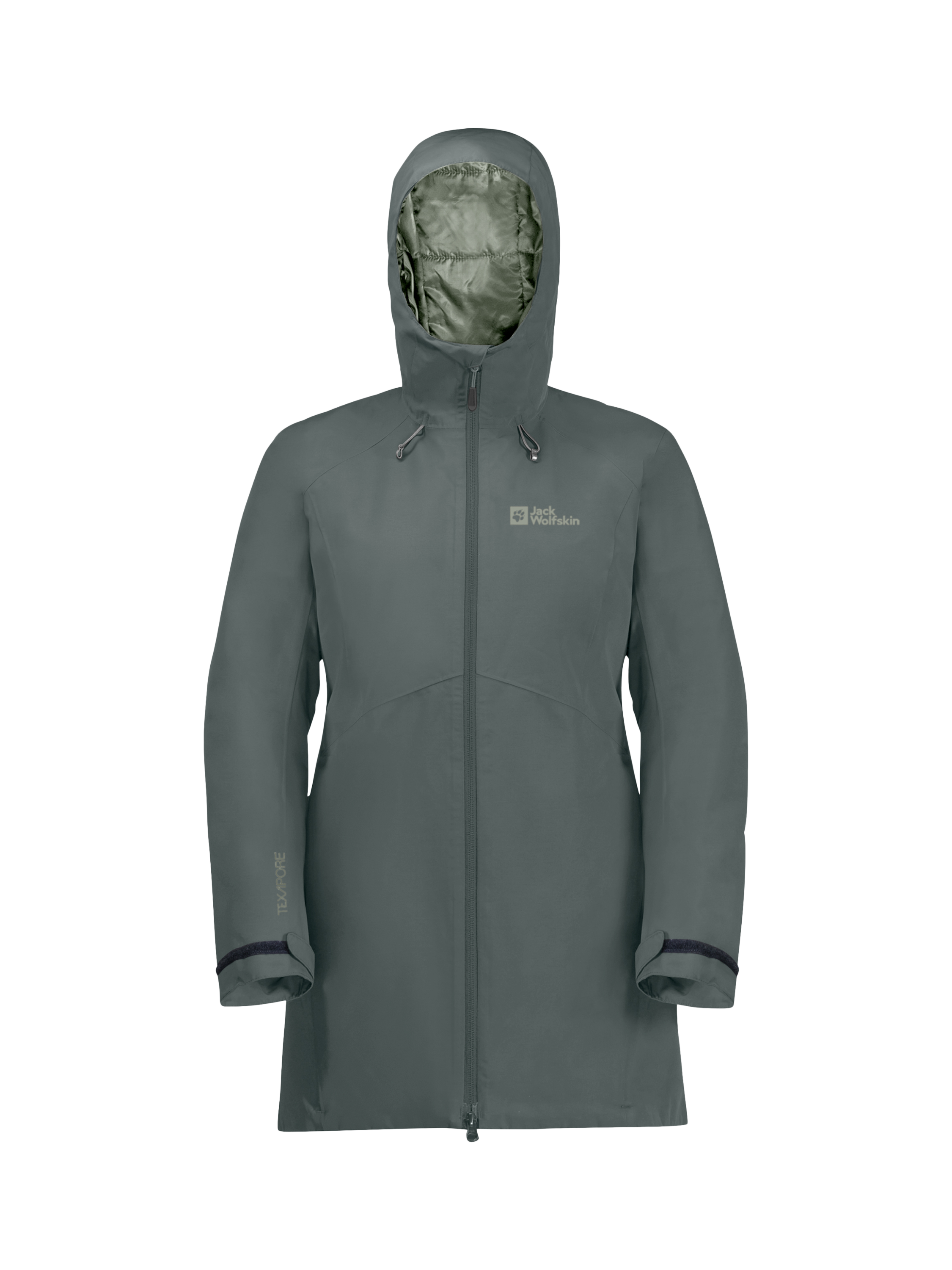 Jack Wolfskin Heidelstein Insulated Hardshell Jacket, Slate Green