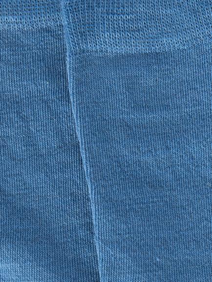 John Lewis Merino Wool Rich Ankle Socks, Pack of 2 - view 2, Denim