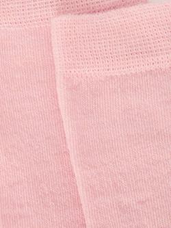John Lewis Merino Wool Rich Ankle Socks - view 2, Dusty Rose