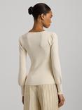 Lauren Ralph Lauren Dieka Knitted Top, Mascarpone Cream