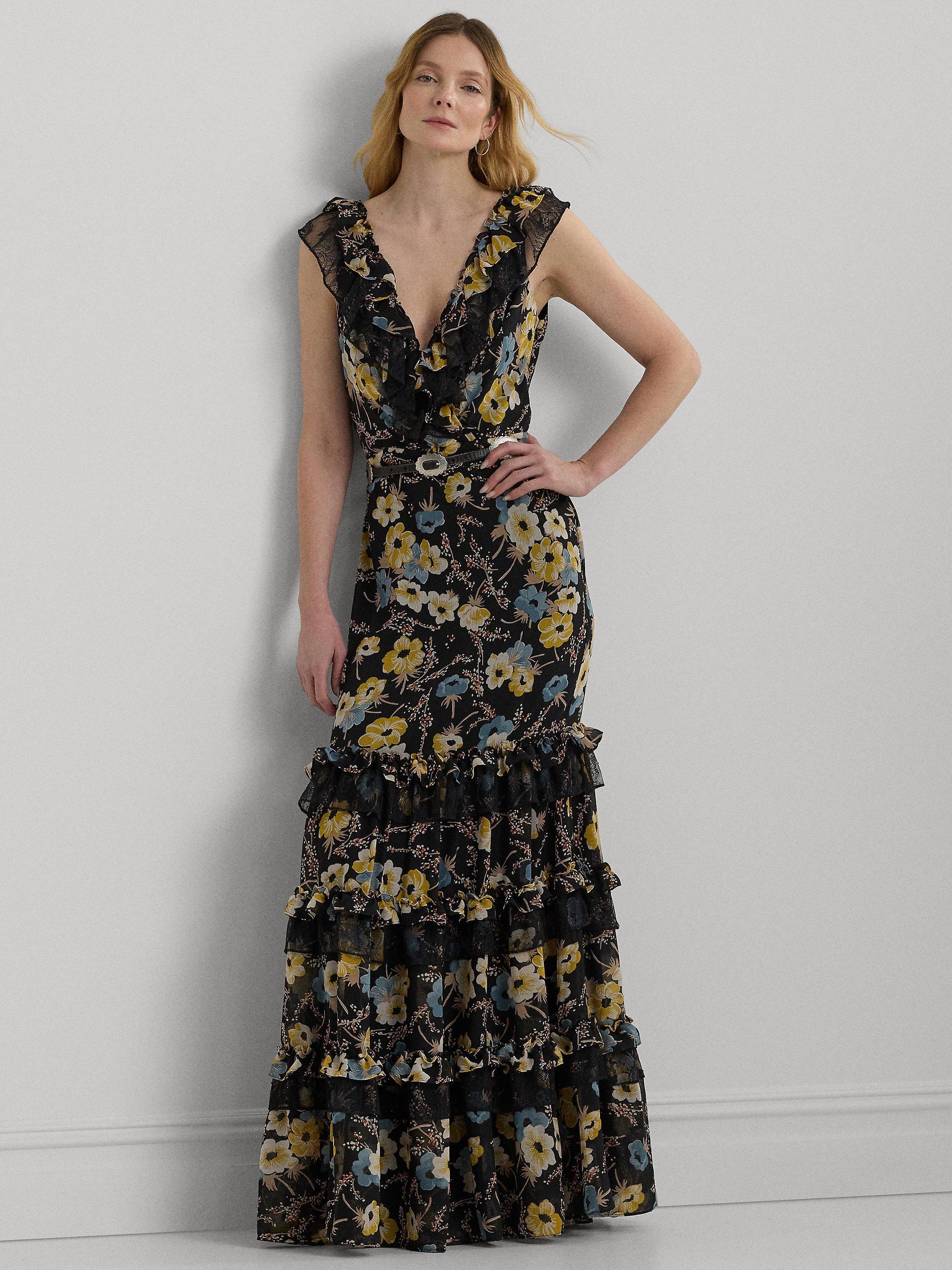 Ralph lauren maxi dress uk best sale