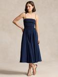 Polo Ralph Lauren Yarn Dyed Dress, Cruise Navy