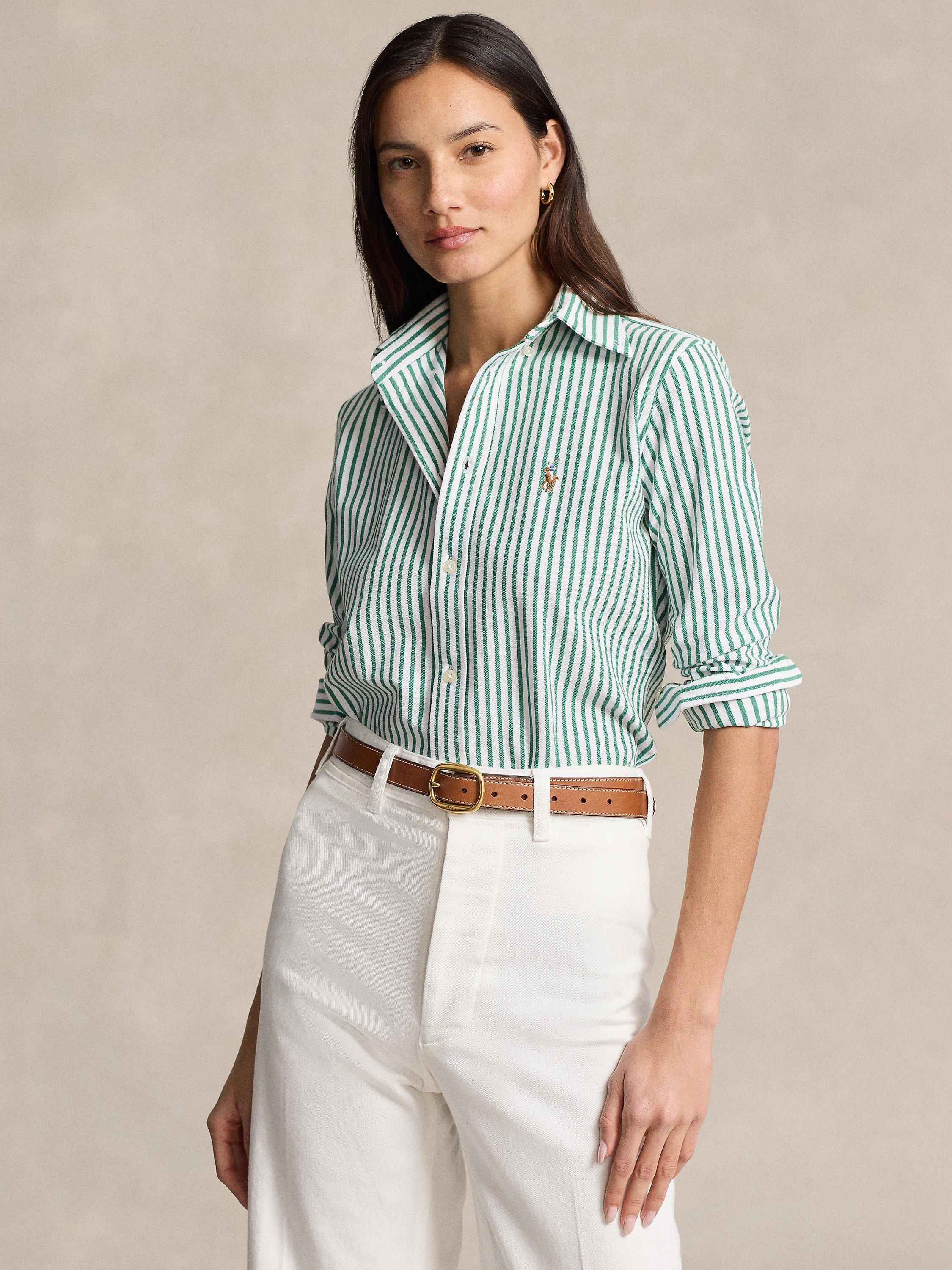 Ralph lauren oxford stripe shirt best sale