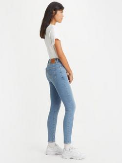Levi's 721 High Waist Skinny Jeans, Blue Wave Light - view 2, Blue Wave Light