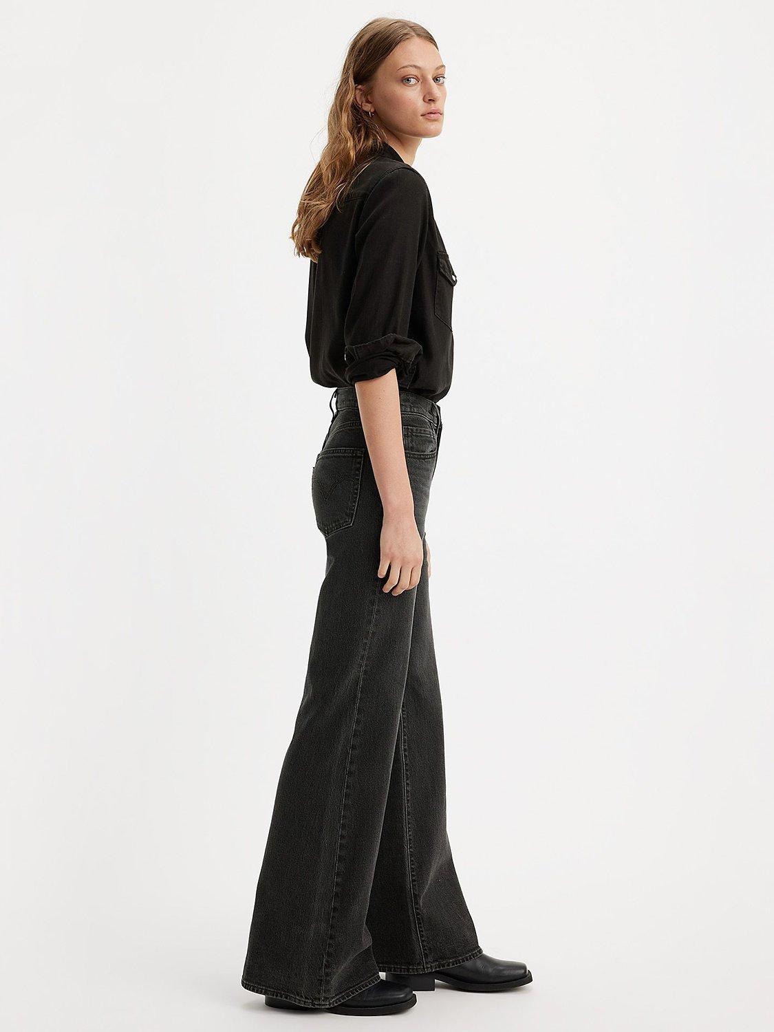 Product image 2 of 6, which shows Levi's Ribcage High Rise Jeans, On The Town, 24