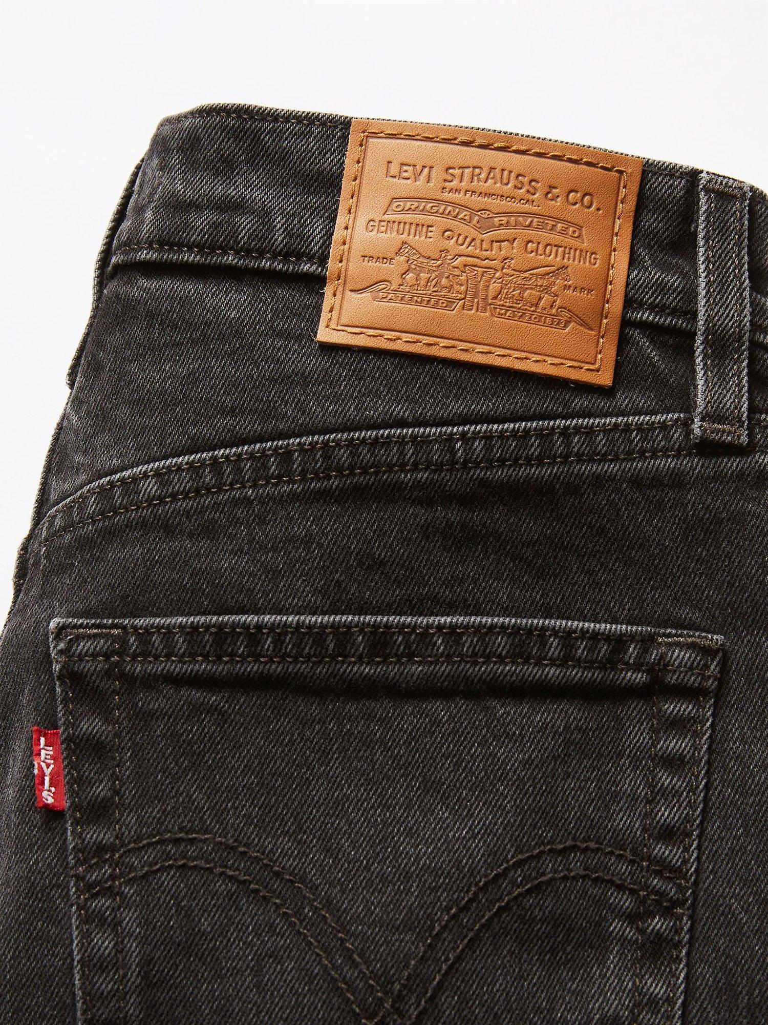 Product image 5 of 6, which shows Levi's Ribcage High Rise Jeans, On The Town, 24