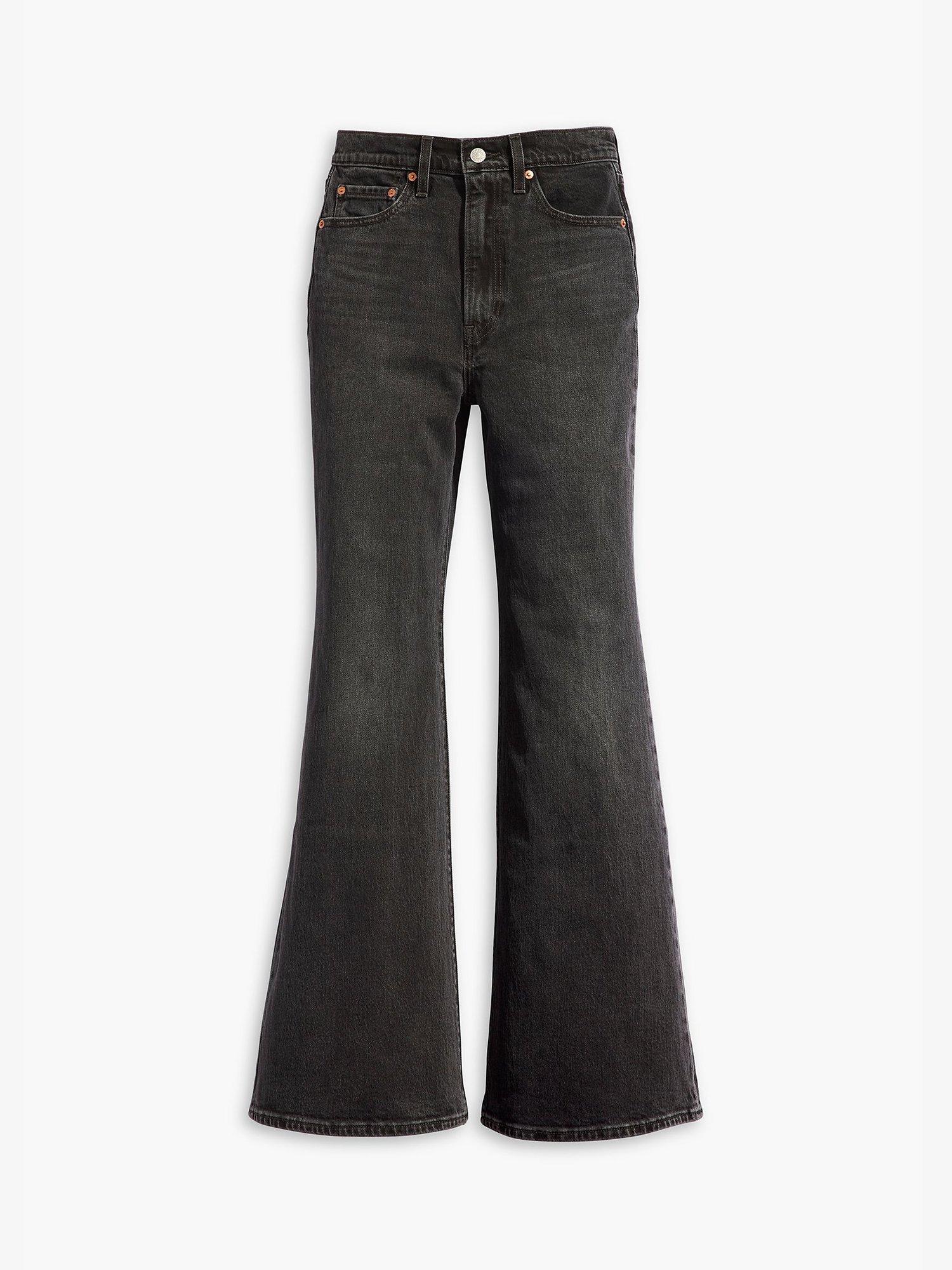 Product image 6 of 6, which shows Levi's Ribcage High Rise Jeans, On The Town, 24