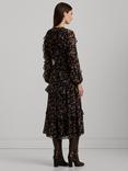Lauren Ralph Lauren Chemerin Floral Dress, Navy/Multi