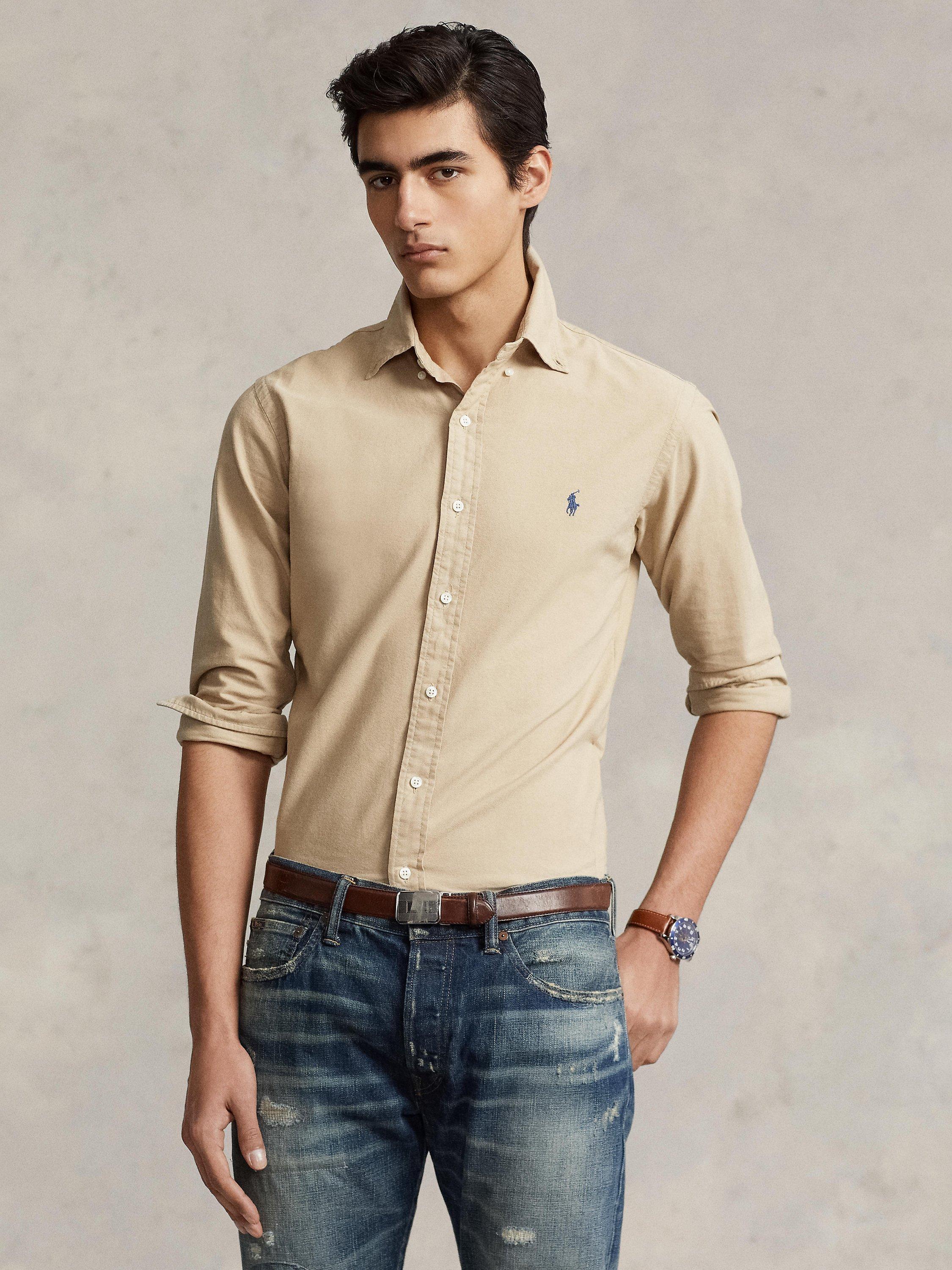 Polo Ralph Lauren Long Sleeve Shirt Surrey Tan