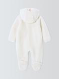 John Lewis Baby Snowman Onesie, Ivory