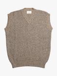 Far Afield Pinto Knitted Vest, Cornstalk