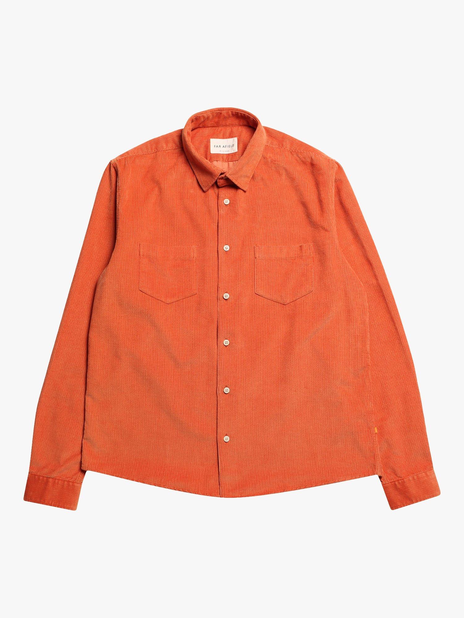 Far Afield Two Pocket Shirt, Burnt Orange