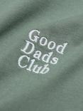 Far Afield Good Dads Club Cotton Regular Fit T-Shirt, Frosty Green