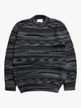 Far Afield Hosono Knit Jumper, Black/Grey