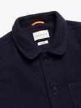 Far Afield Station Jacket, Navy Iris Melton