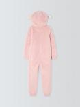 John Lewis Kids' Bunny Onesie, Pink