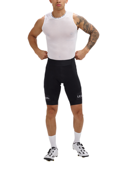 Le Col Sport Waist Shorts, Black