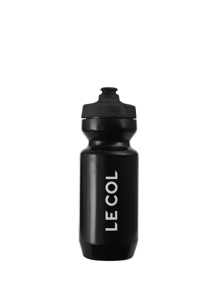 Le Col Pro Cycling Water Bottle, 600ml, Black, Black