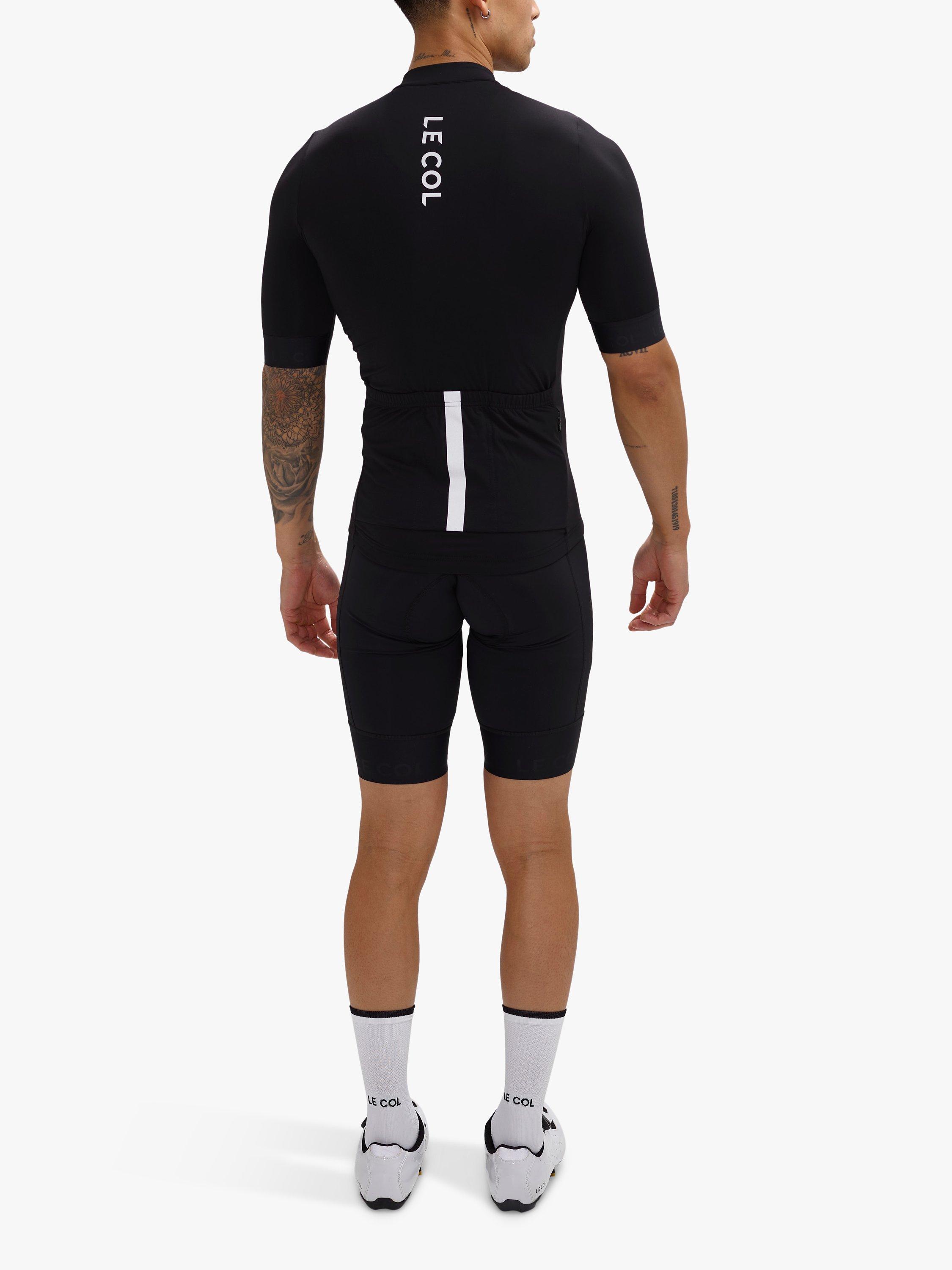 Product image 3 of 4, which shows Le Col Cycling Socks, Pack of 3, White/Black, S-M
