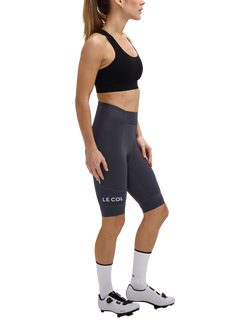 Le Col Women’s Sport Waist Shorts II - view 2, Grey/White