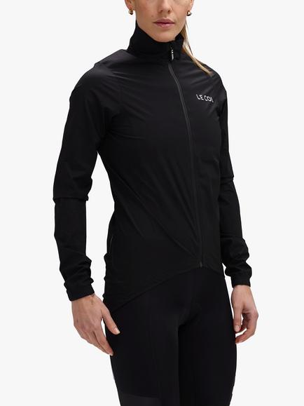 Le Col Women's Sport Cycling Rain Jacket, Black - view 2, Black