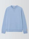 Carhartt WIP Chase Crew Neck Sweatshirt, Charm Blue/Gold