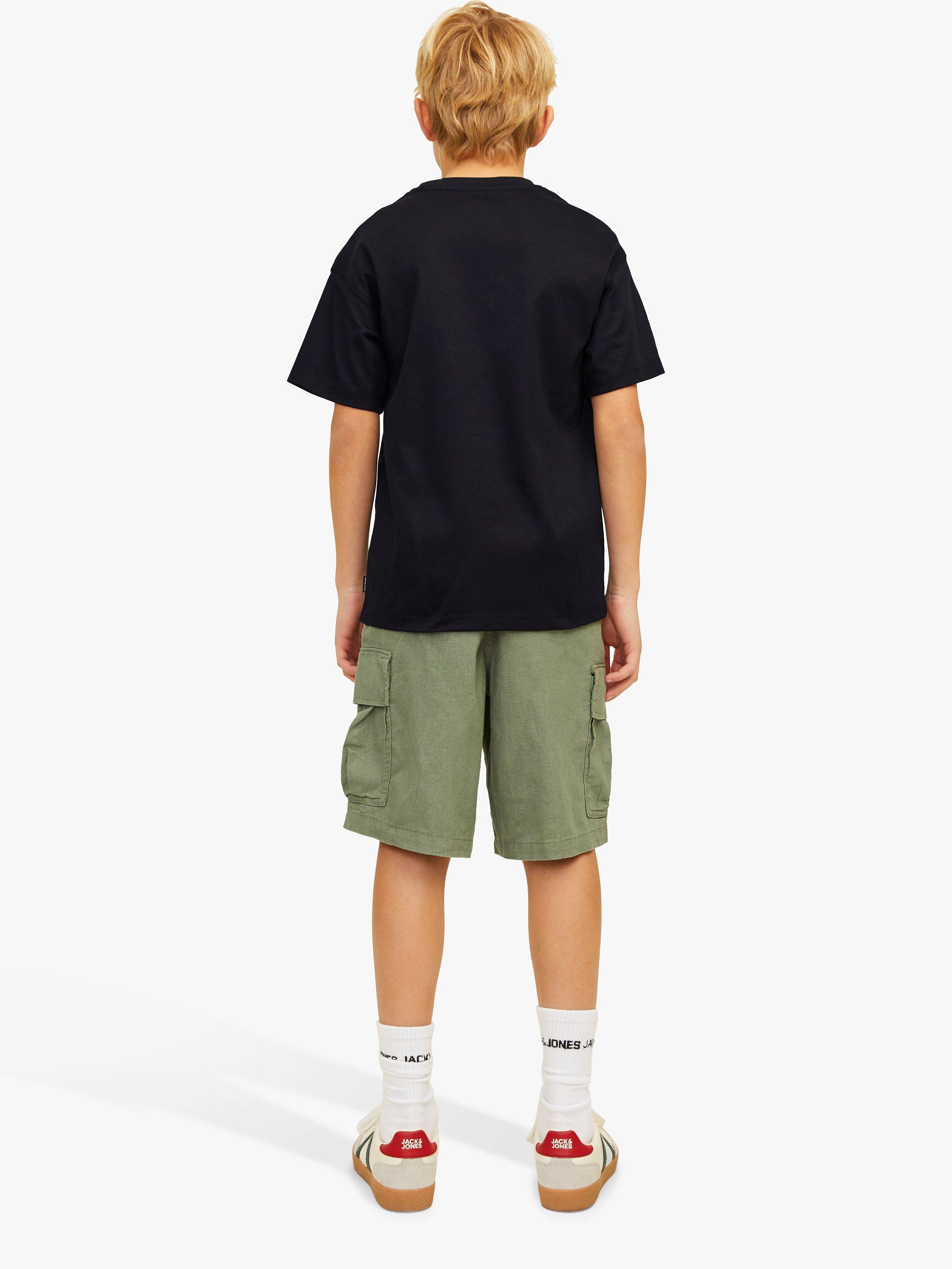 Product image 3 of 7, which shows Jack & Jones Short Sleeve Urban T-Shirt, Black, 8 years