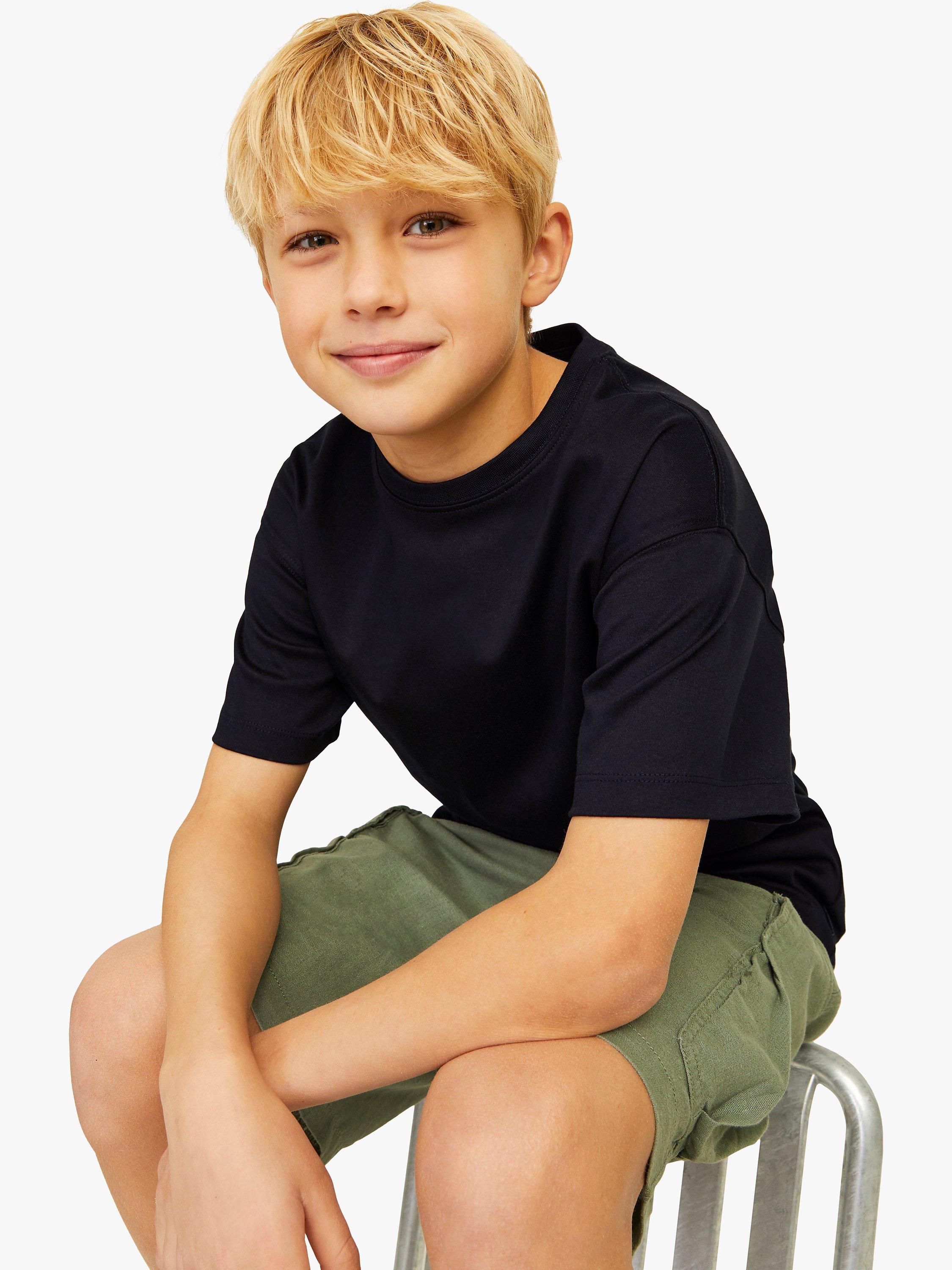 Product image 4 of 7, which shows Jack & Jones Short Sleeve Urban T-Shirt, Black, 8 years