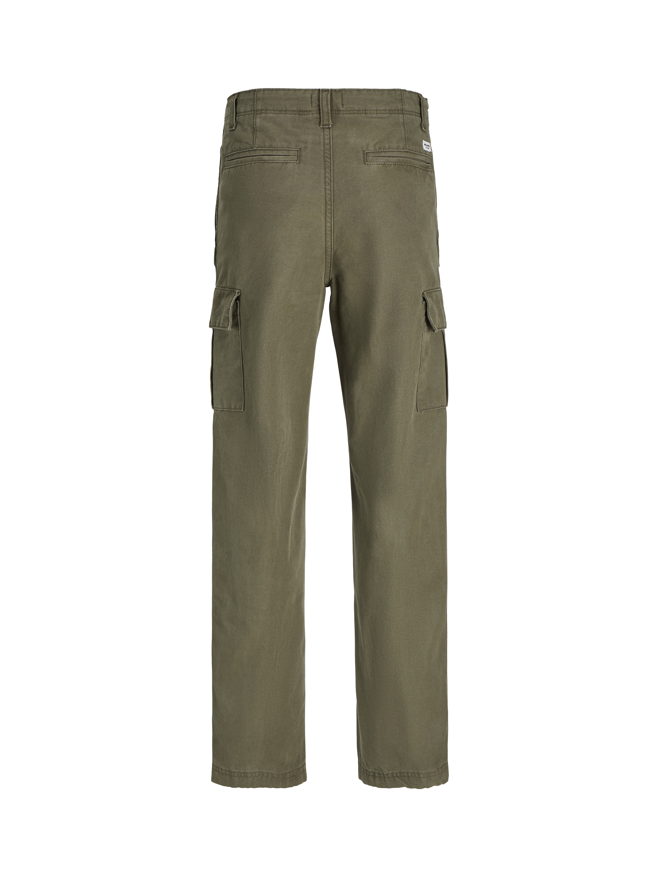 Product image 8 of 8, which shows Jack & Jones Kids' Cargo Trousers, Olive Night, 16 years