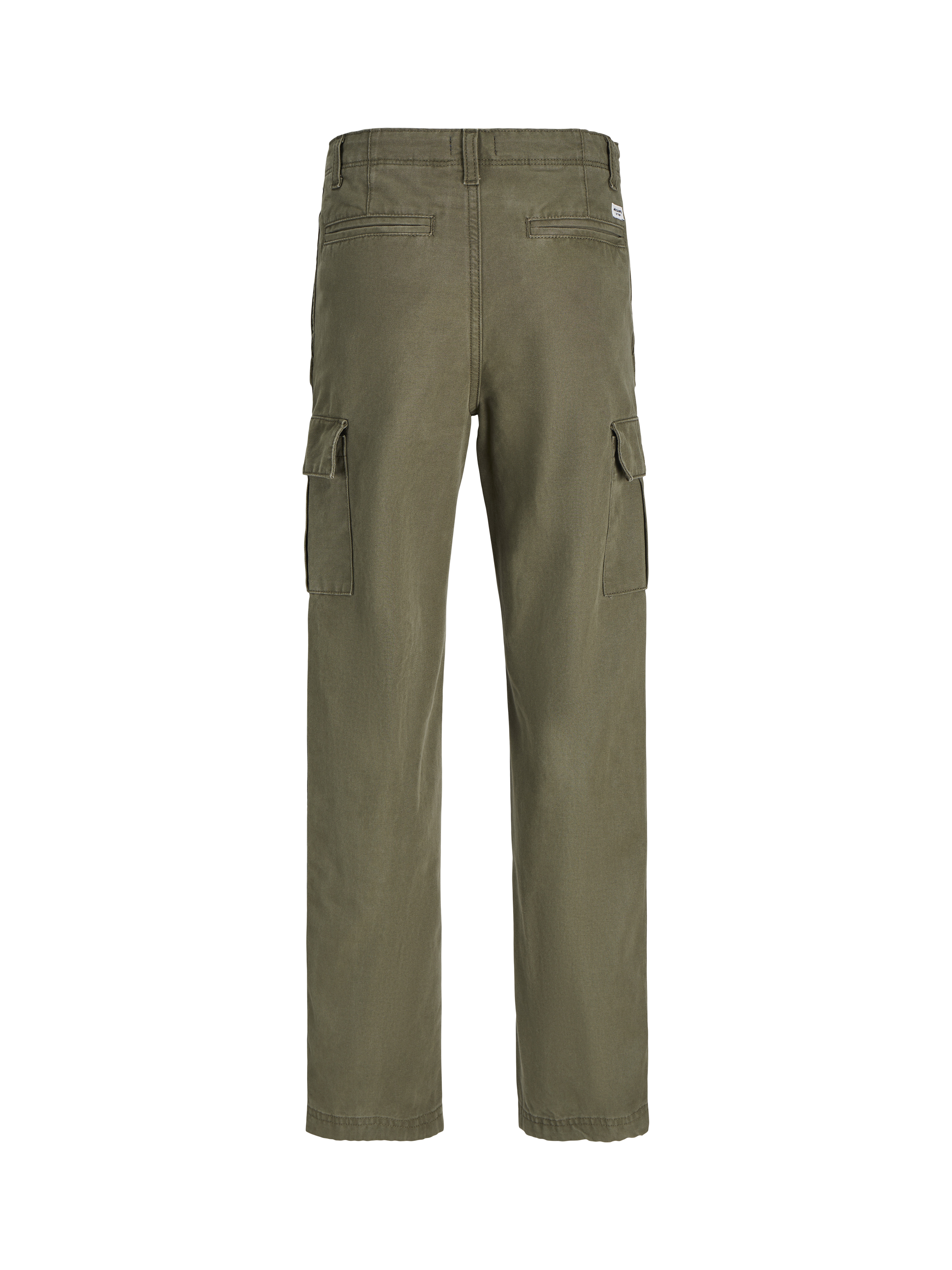 Product image 9 of 9, which shows Jack & Jones Kids' Cargo Trousers, Olive Night, 16 years