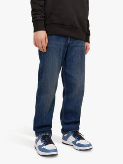 Jack & Jones Kids' Chris Loose Fit Jeans, Blue Denim - view 2, Blue Denim