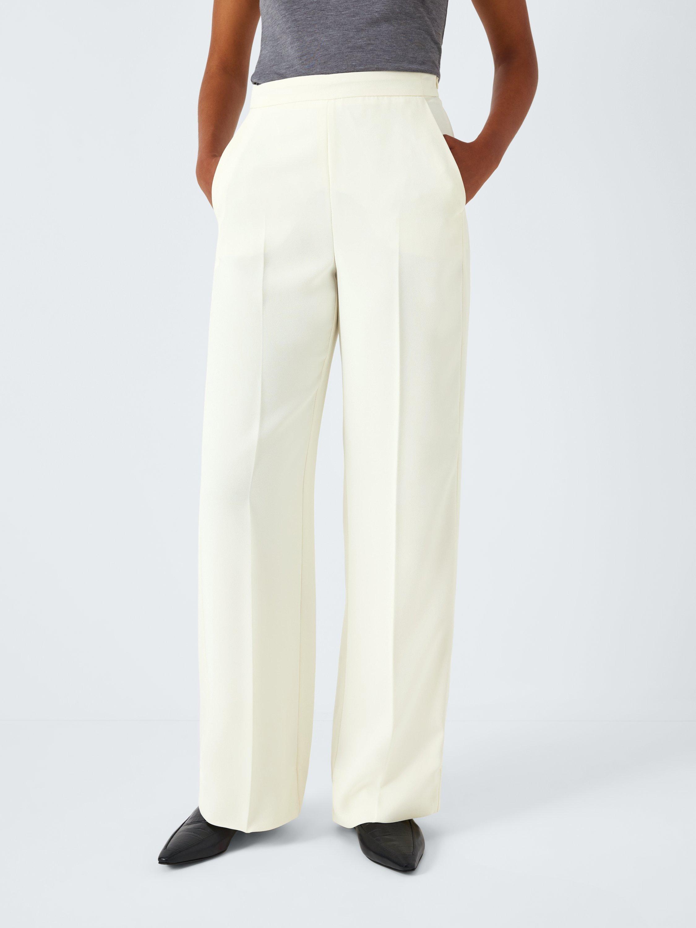 Marella Cavallo Tailored Trousers, Wool White