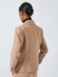 Marella Tema Wool Blend Blazer, Camel
