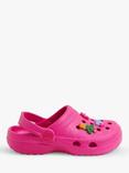 Angels by Accessorize Kids' Flower Charm Clogs, Pink