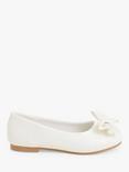 Angels by Accessorize Kids' Bow Ballerina Flats, Ivory