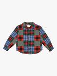 The New Society Kids' Perth Patchwork Shirt, Patchwork