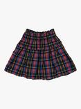 The New Society Kids Mars Tartan Mini Skirt, Tartan