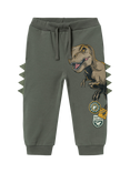 NAME IT Kids' Jurassic Park Joggers, Tea Leaf