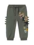 NAME IT Kids' Jurassic Park Joggers, Tea Leaf